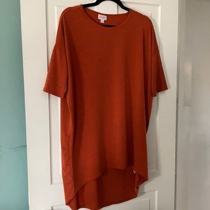 —Small Orange LuLaRoe Irma Tunic